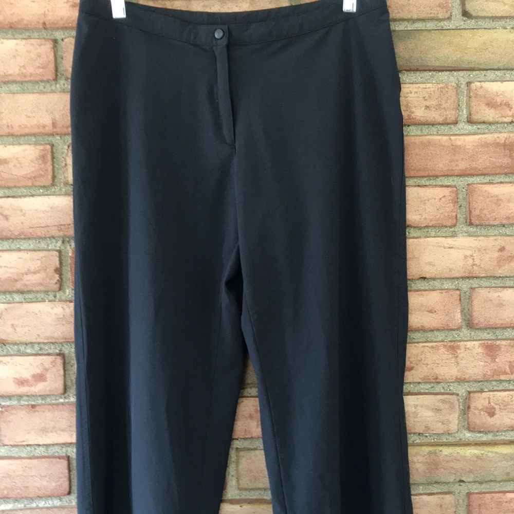 Nike, dry-fit, black, medium, flared, pants